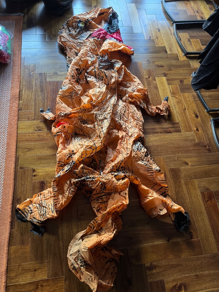 Dinosaur inflatable costume 