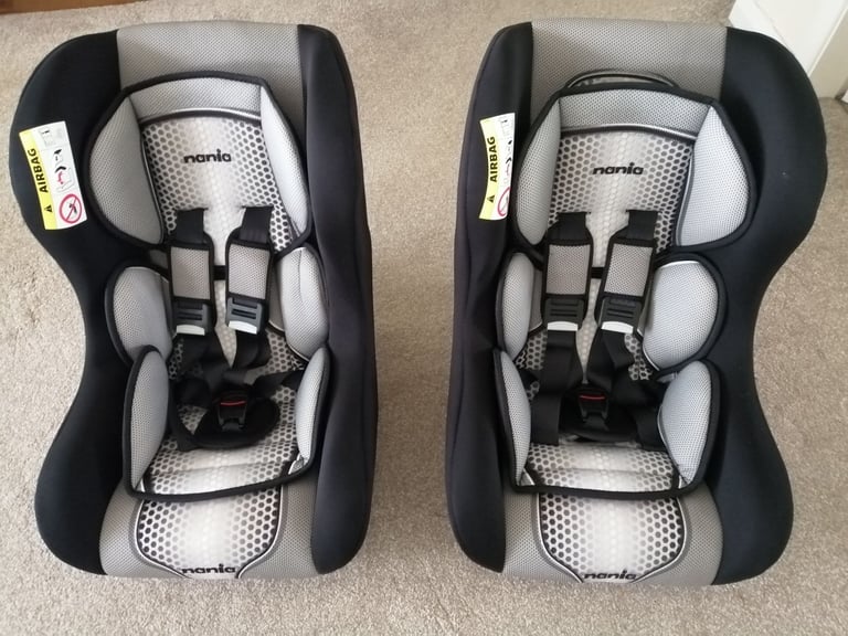 2 Nania Child Car Seats group 0/1/2 up to 25kg