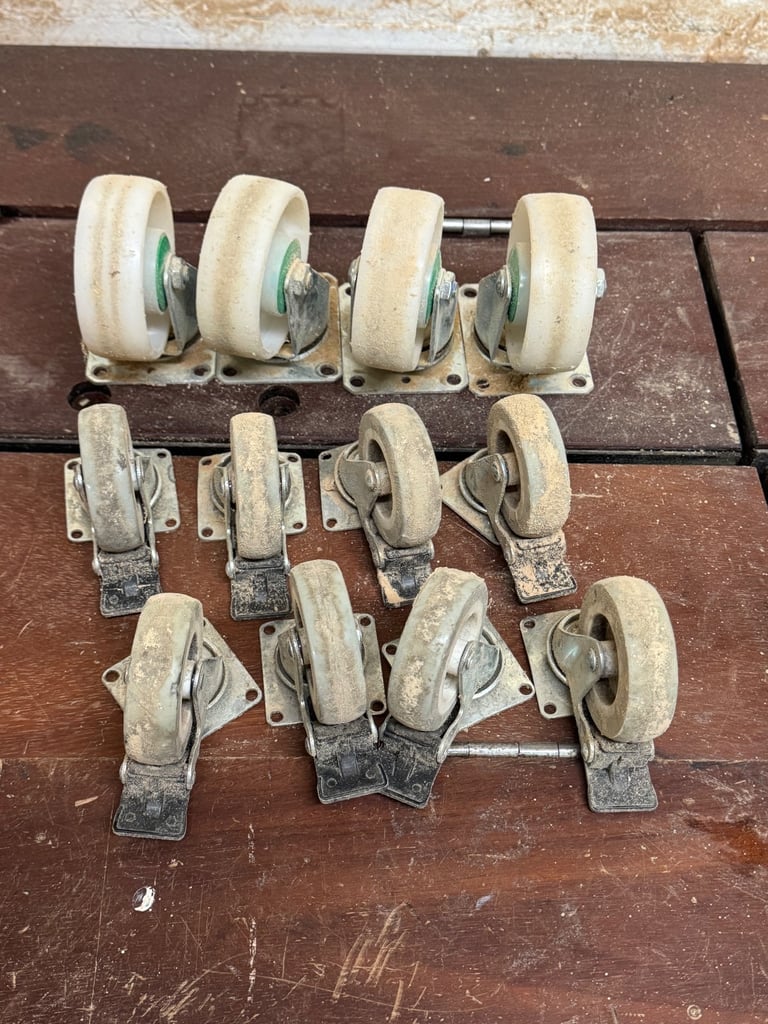 image for Selection of castor wheels 