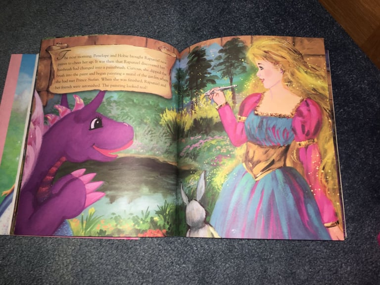 2 Barbie storybooks