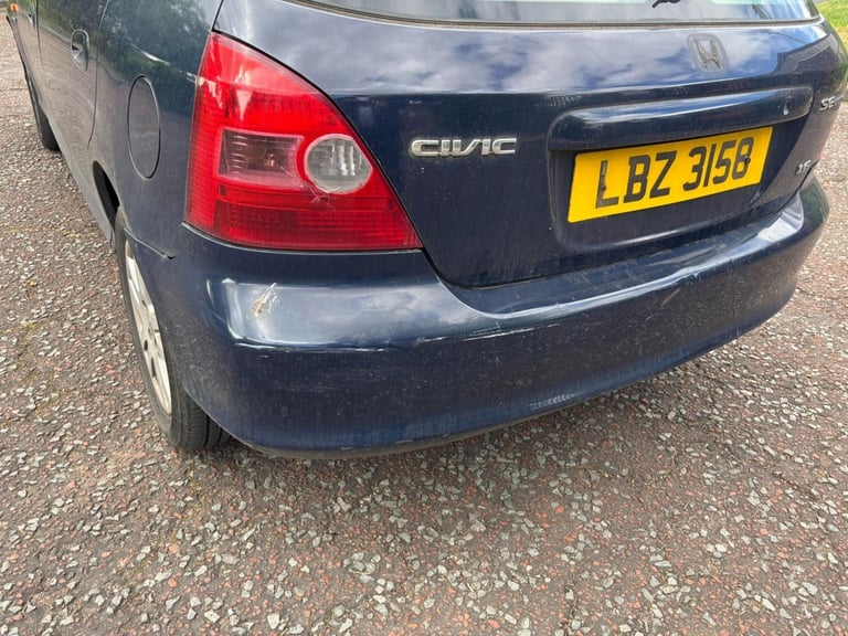 2001 Honda Civic Civic Se Executive Auto Hatchback Petrol Automatic