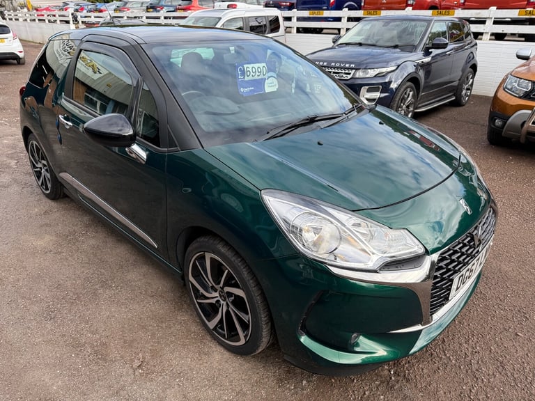 2017 DS Automobiles DS 3 1.6 BlueHDi Connected Chic 3dr HATCHBACK Diesel Manual