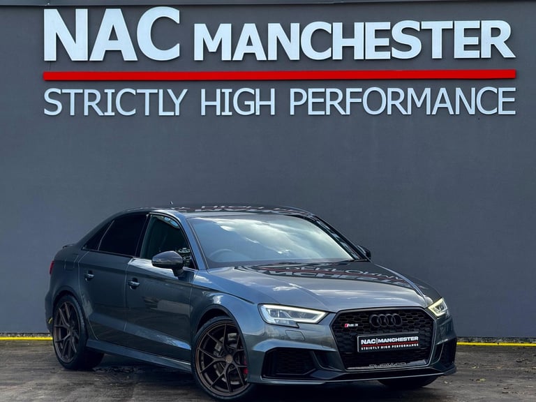 2018 Audi RS3 2.5 TFSI Saloon 4dr Petrol S Tronic quattro Euro 6 (s/s) (400 ps) HATCHBACK Petrol ...