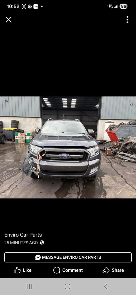 ♻️ FOR BREAKING 🚗   • 2017 FORD RANGER WILDTRAK 3.2 Diesel Auto•