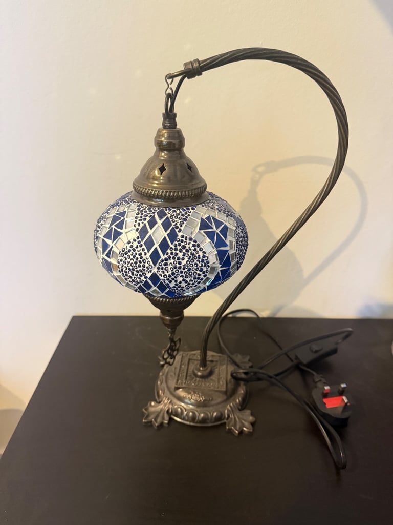 Turkish Moroccan Mosaic Desk Lamp