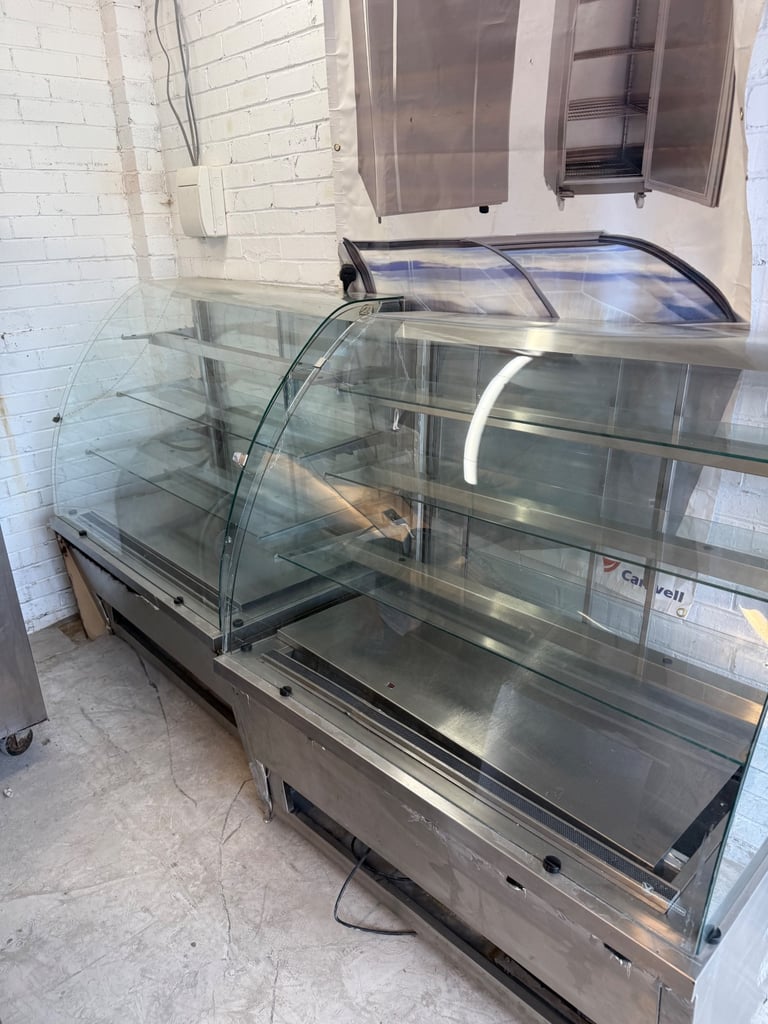 Cake fridge desert fridge display cafe shop restaurant takeaway 
