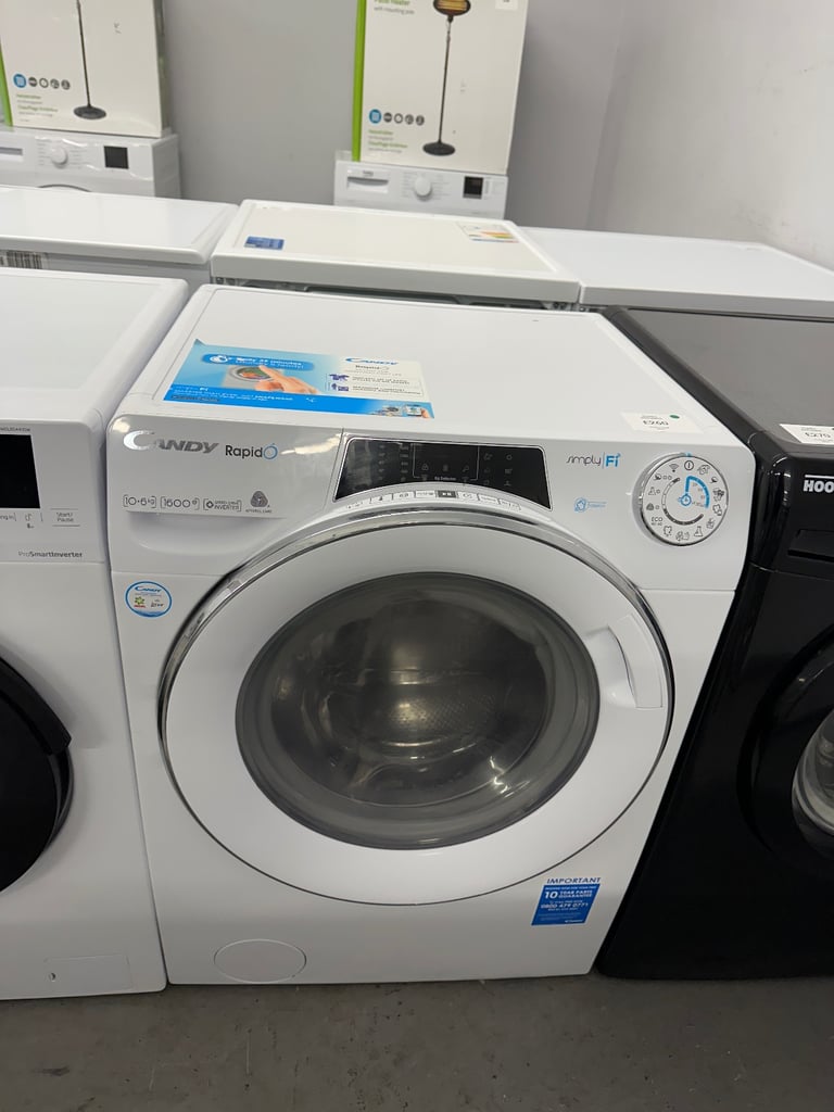 image for ☎️SALE NOW ON☎️CANDY 10+6 lg WASHER DRYER WITH WARRANTY 