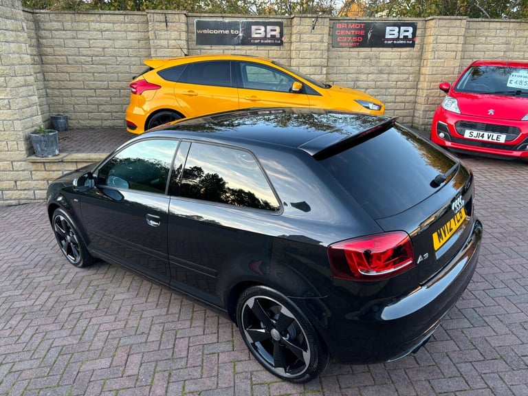  Audi A3 2.0 TFSI Black Edition S Tronic quattro Euro 5 3dr Petrol Automatic