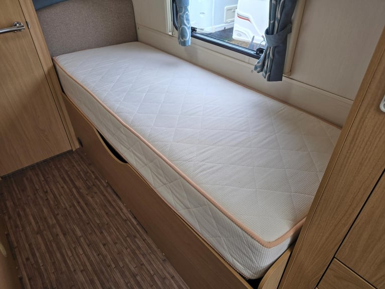 2014 Compass Corona 574 4 Berth Fixed Single Beds Caravan, Motor Mover