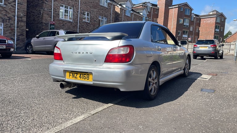 Subaru, IMPREZA, Saloon, 2001, Manual, 1998 (cc), 4 doors