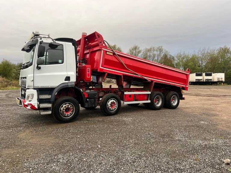 DAF TRUCKS CF 450 8X4 TIPPER ...WATCH THE VIDEO