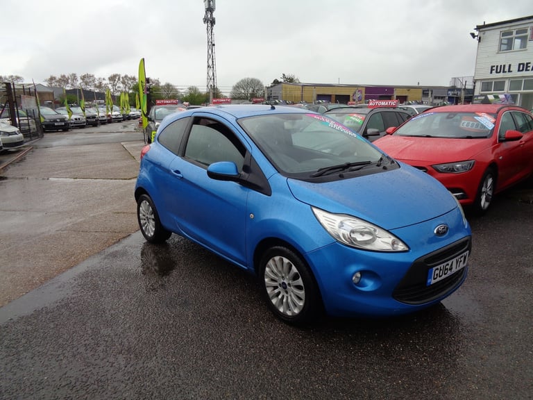 2014 Ford Ka 1.25ZETEC 3-Door Petrol