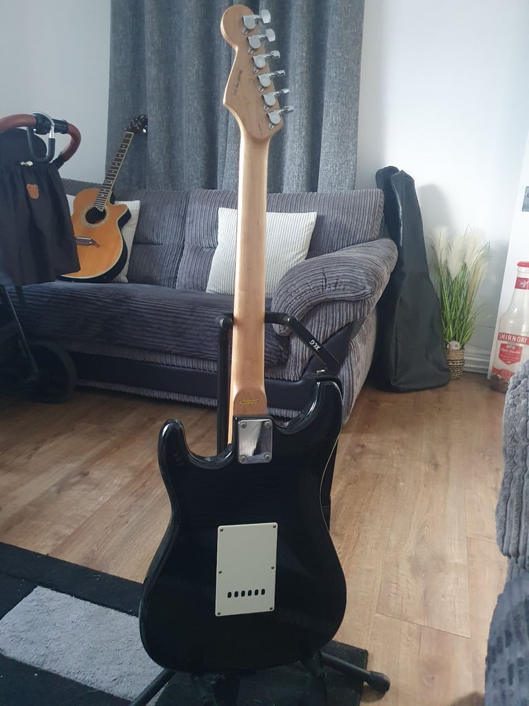 Fender squire strat electric guitar 