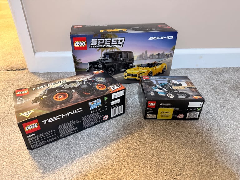 Lego Job Lot 17 Sets (Technic, Speed Champion, Star Wars and Creator)