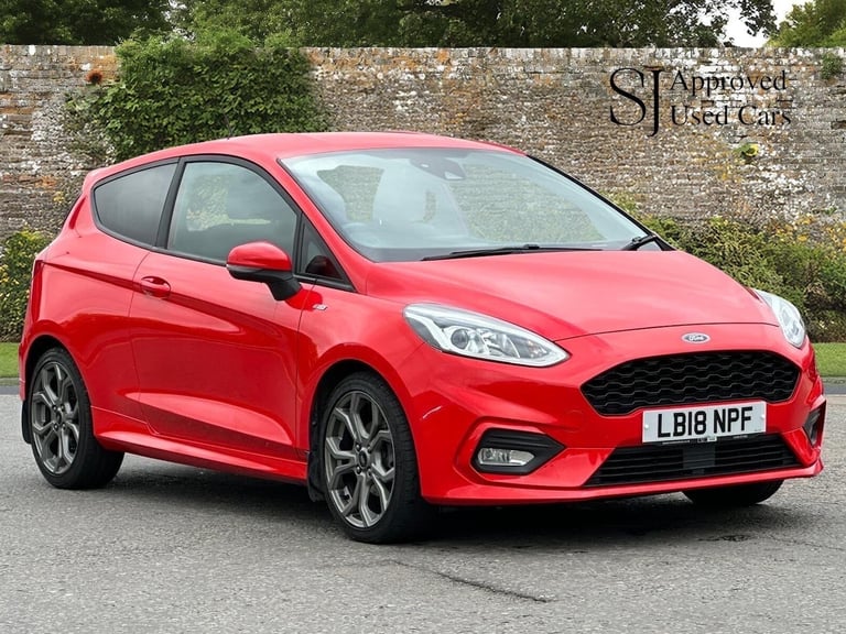 2018 Ford Fiesta 1.0T EcoBoost ST-Line Euro 6 (s/s) 3dr HATCHBACK Petrol Manual