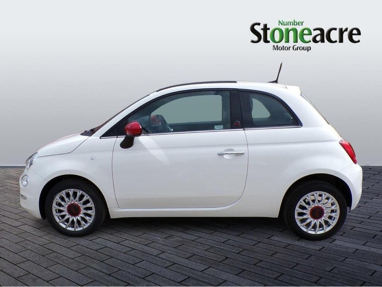 2022 Fiat 500 1.0 70hp Mild Hybrid (red) HATCHBACK Petrol Manual