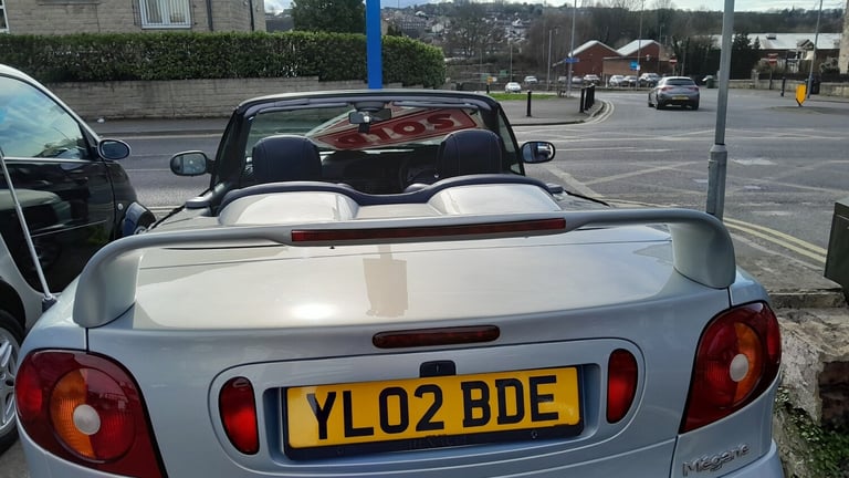 2002 Renault Megane 1.6 16V Dynamique + 2dr COUPE Petrol Manual