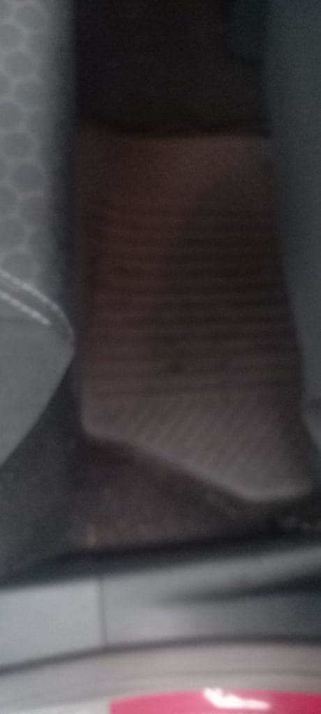 Ford fiesta mk7 and mk7.5 genuine ford rear car  rubber floor mats 