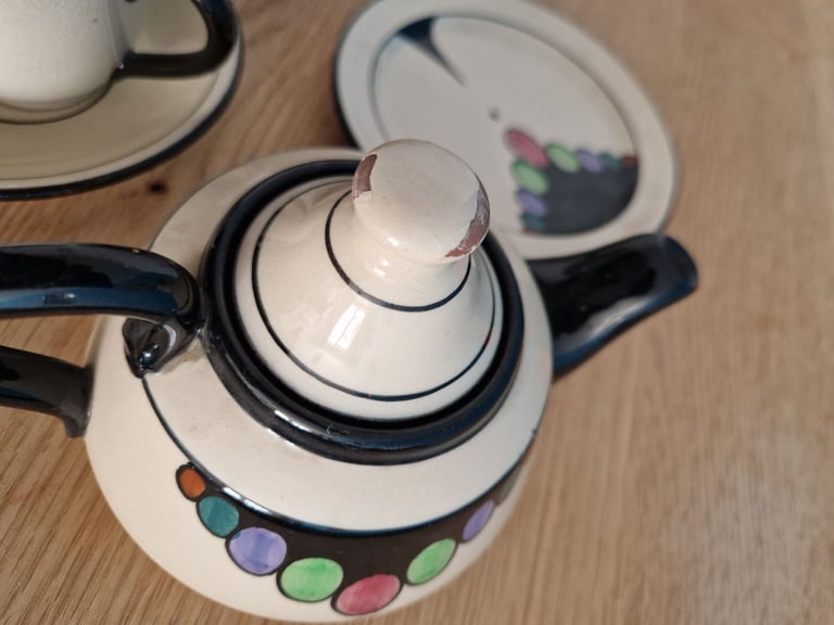 Barton Pottery Art Deco 8 peice Tea set