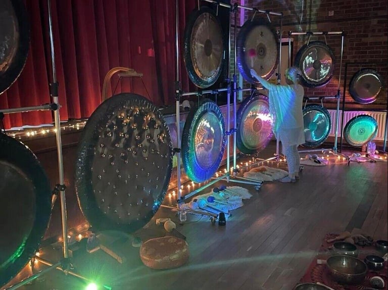Special Gong Bath for well-being on 5th October in Guildford
