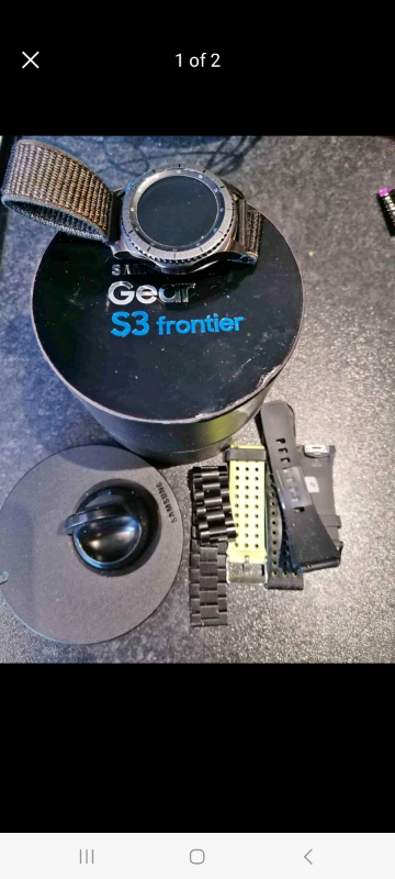 Samsung galaxy watch S3 frontier 