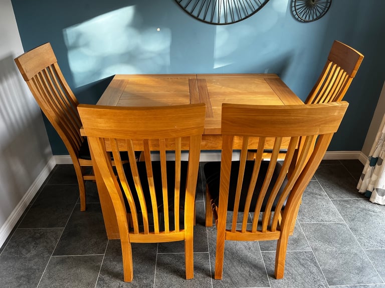 image for Dining table and 4 chairs