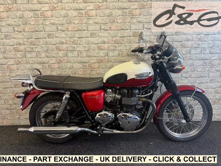image for 2013 Triumph Bonneville T100 - Red - 17k miles - Nice condition retro bike 