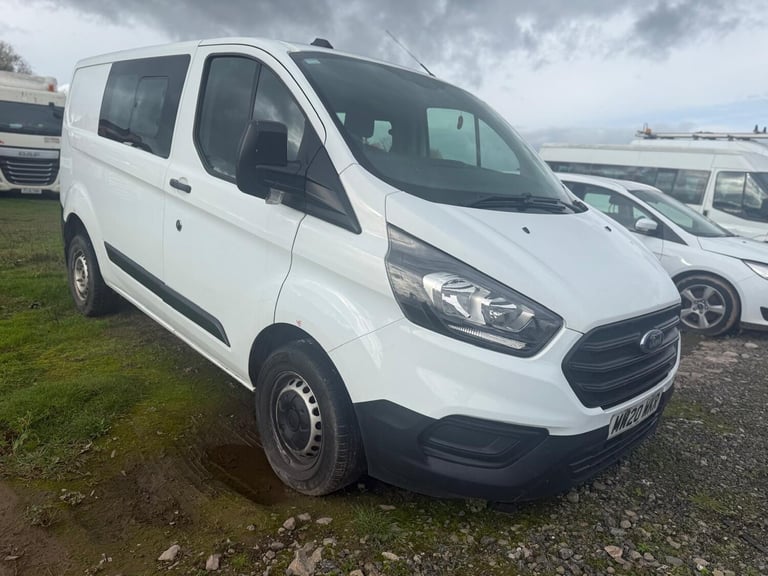 2020 Ford Transit Custom crew cab double cab 61k euro 6 6 seats finance available  PANEL VAN Dies...