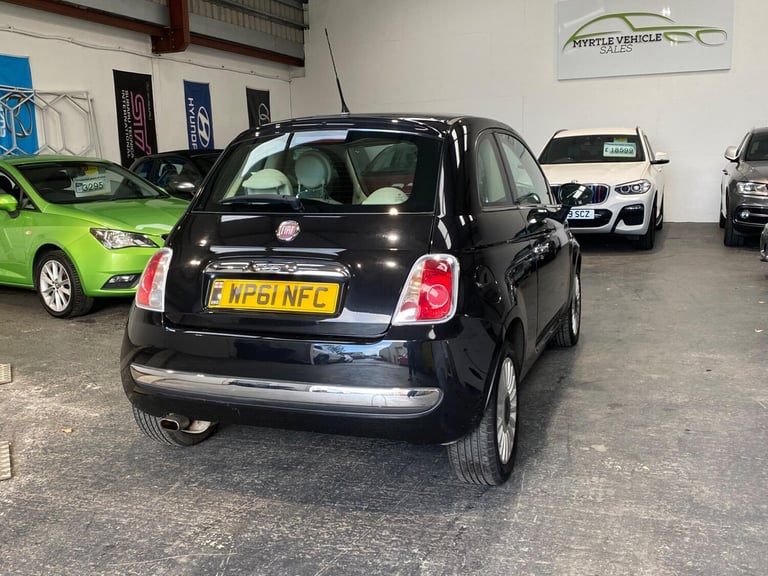 2012 Fiat 500 1.2 Lounge Euro 5 (s/s) 3dr HATCHBACK Petrol Manual