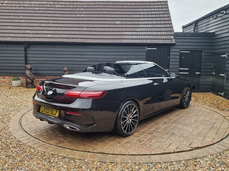 2022 Mercedes-Benz E Class 2.0 E220d AMG Line Night Edition (Premium Plus) Cabriolet 2dr Diesel G...