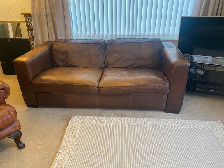 Next leather sofa free delivery 🚚