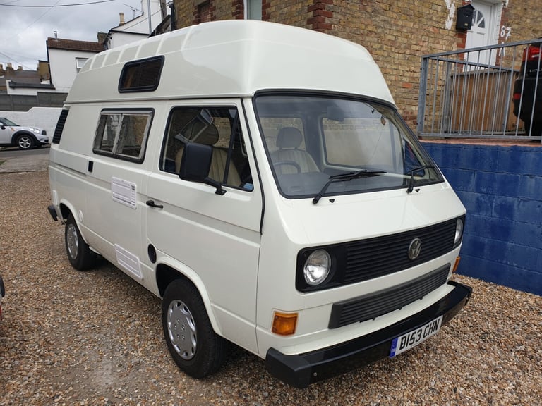VOLKSWAGEN CARAVELLE T25 2.0 PETROL MANUAL WHITE CAMPER VAN 1987