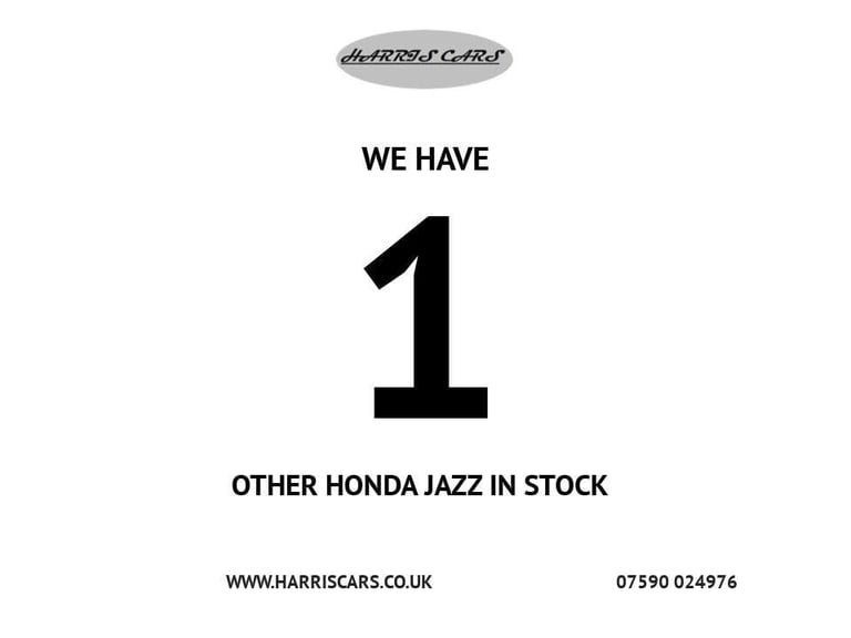 2012 Honda Jazz 1.4 i-VTEC ES Hatchback 5dr Petrol CVT Euro 5 (99 ps) 12 MONTHS AA, FRESH S HATCH...