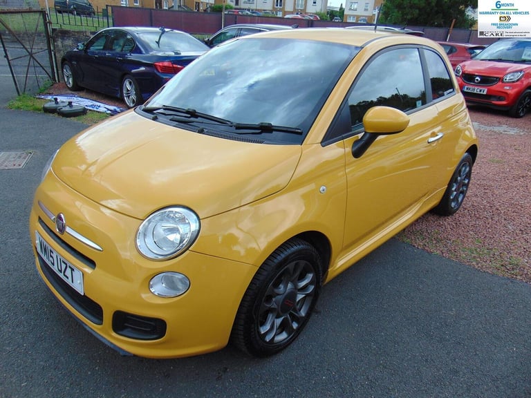 FIAT 500 1.2 500 1.2 69hp S * ONLY 34013 MILES * 8 SERVICE STAMPS * MOT AUGUST
