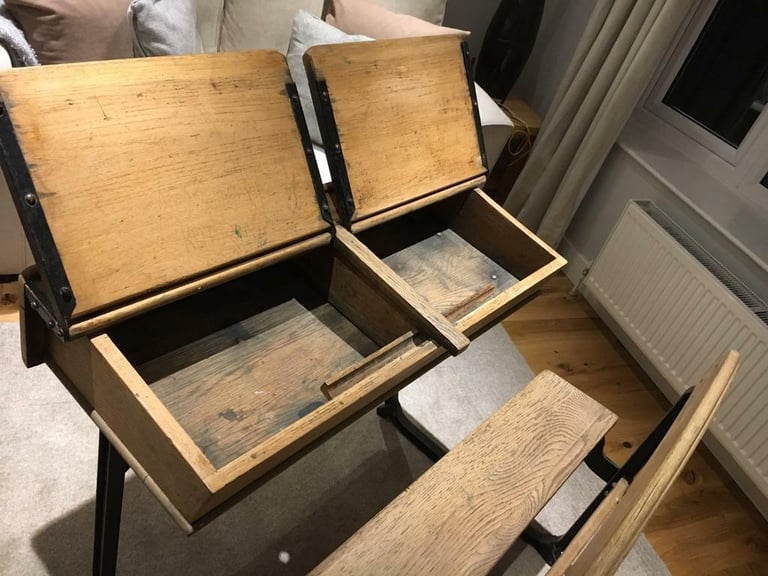 Victorian school desk