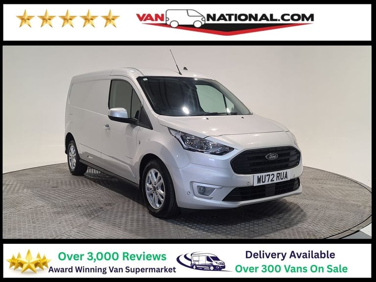 FORD TRANSIT CONNECT 1.5 250 ECOBLUE LIMITED P/V L2 120 BHP LWB DIESEL