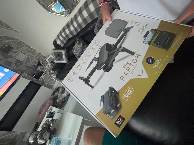  RED5 Raptor FPV 720MP Camera Drone - Black