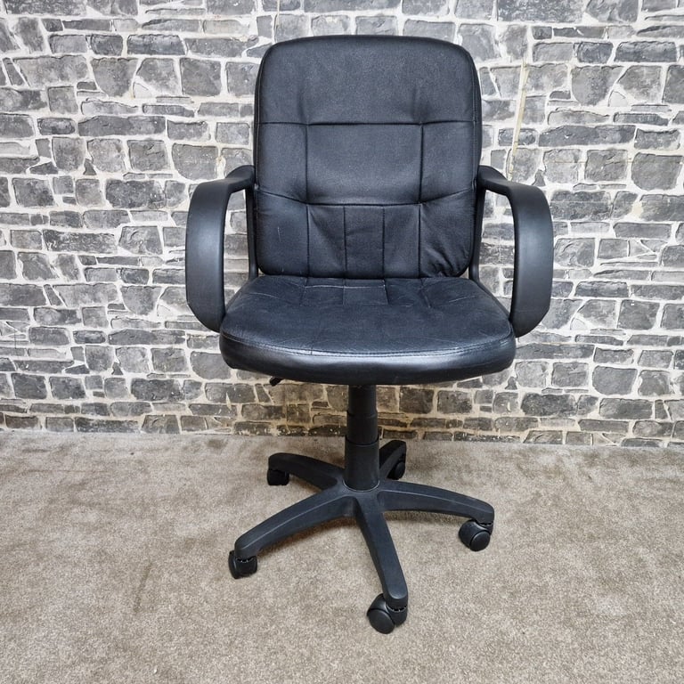 image for Black Swivel Office Chair