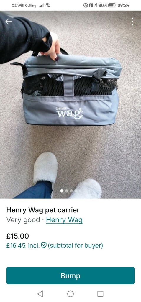 Waag Dog car seat carrier