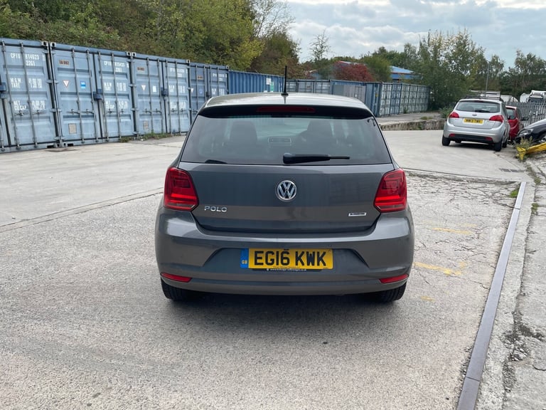 2016 Volkswagen Polo 1.0 Match 3dr HATCHBACK Petrol Manual