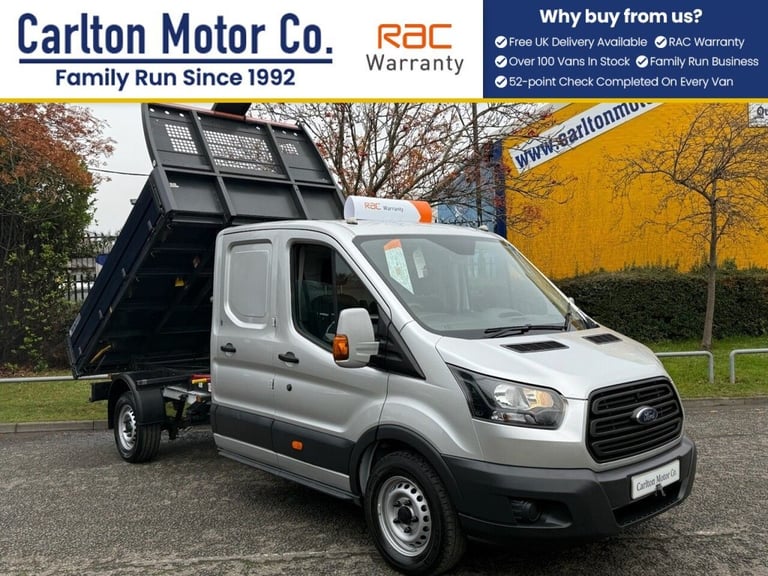 2019 Ford Transit 2.0 TDCi 130ps Double Cab Chassis CHASSIS CAB DIESEL Manual