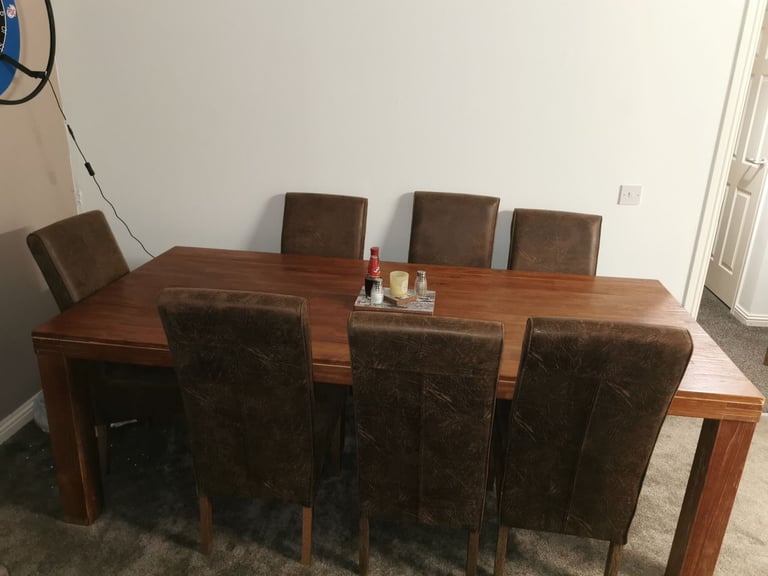 image for Dining room and chairs 