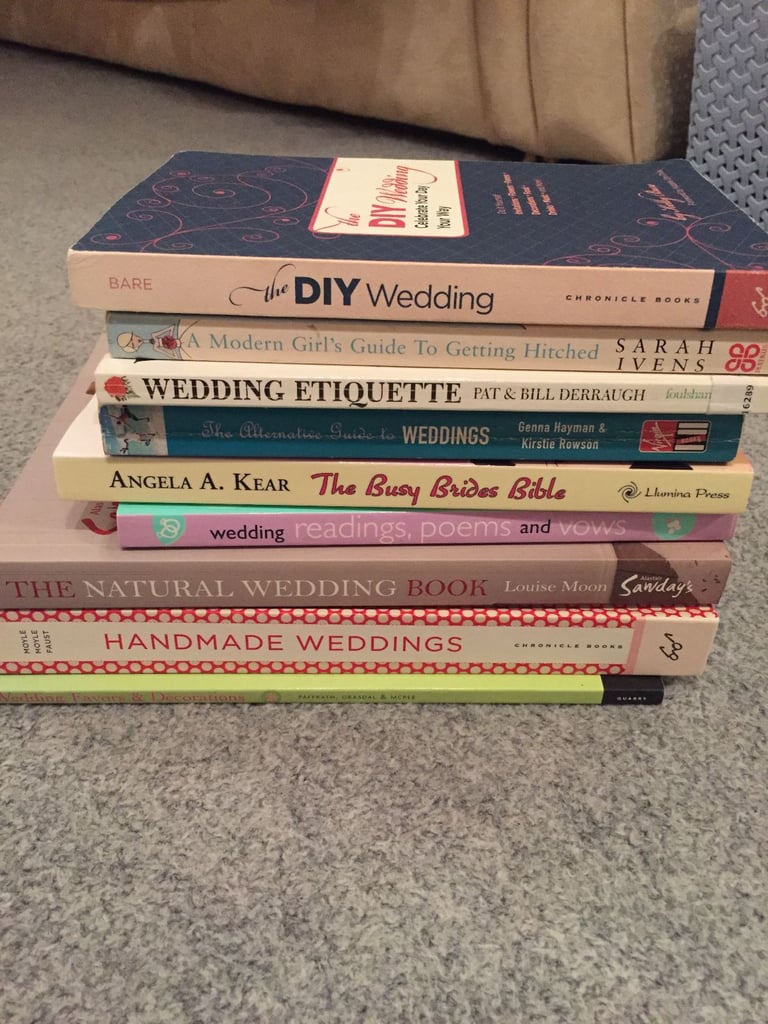 image for Wedding planning books x9 