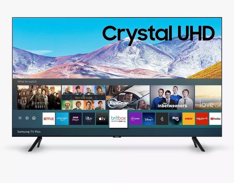 image for Samsung 50 inch UE50TU8000 HDR 4K Ultra HD Smart TV, Black with TVPlus 