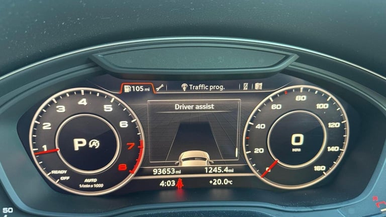 AUDI Q5 2.0 TFSI S line S Tronic quattro Euro 6 (s/s) 5dr Grey Auto Petrol 2017
