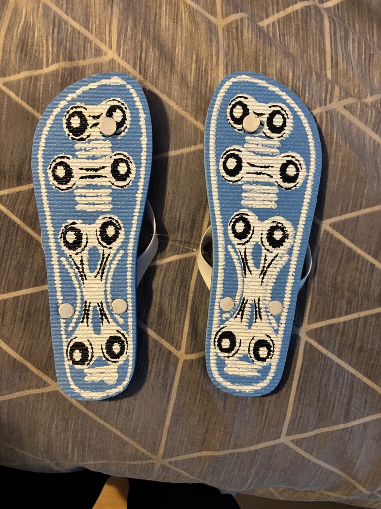 Irn Bru flip flops 
