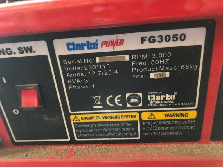 generator 230v /115v