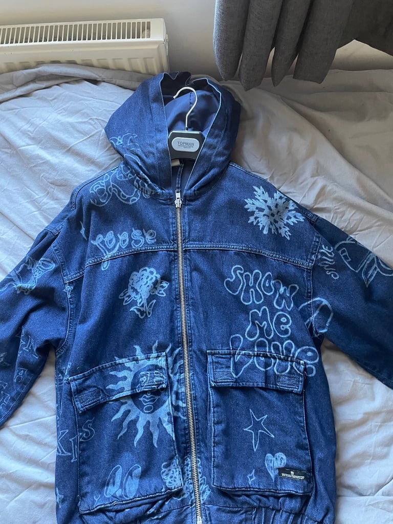 BDG Urban Outfitters Men’s Navy Blue Jacket 