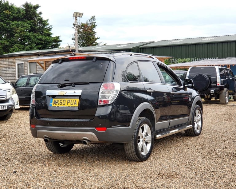 2010 CHEVROLET CAPTIVA 2.0 VCDi LTZ 5 DOOR 7 SEATER AUTOMATIC BLACK
