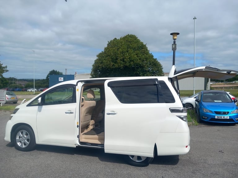 2012 Toyota Vellfire 2.4 Automatic Luxury People Carrier MPV Petrol Automatic